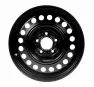 European market High Quality Black 14 Inch 5 Hole Steel Wheel Rim